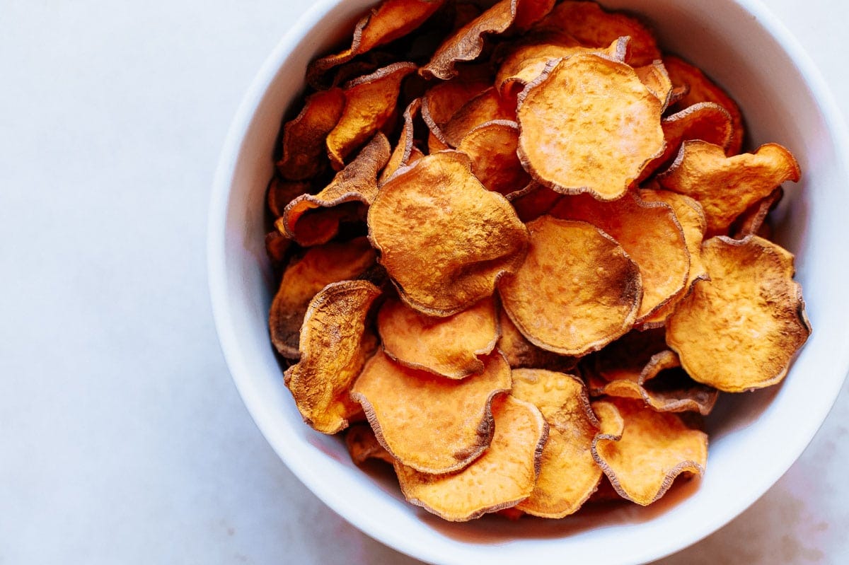 Air Fryer Sweet Potato Chips